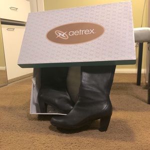 Aetrex provides support and fashionable styling.